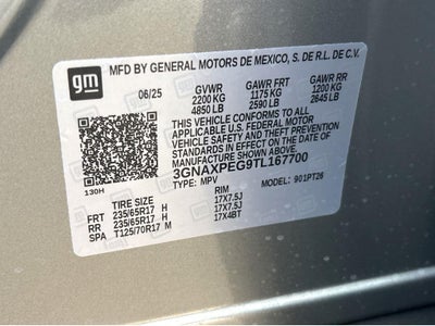 2026 Chevrolet Equinox LT