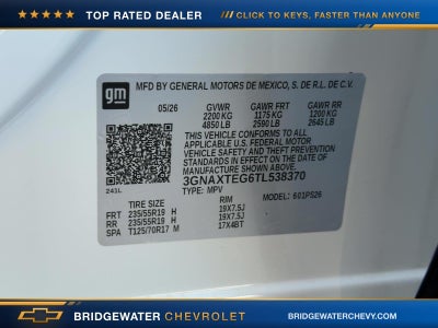 2026 Chevrolet Equinox RS