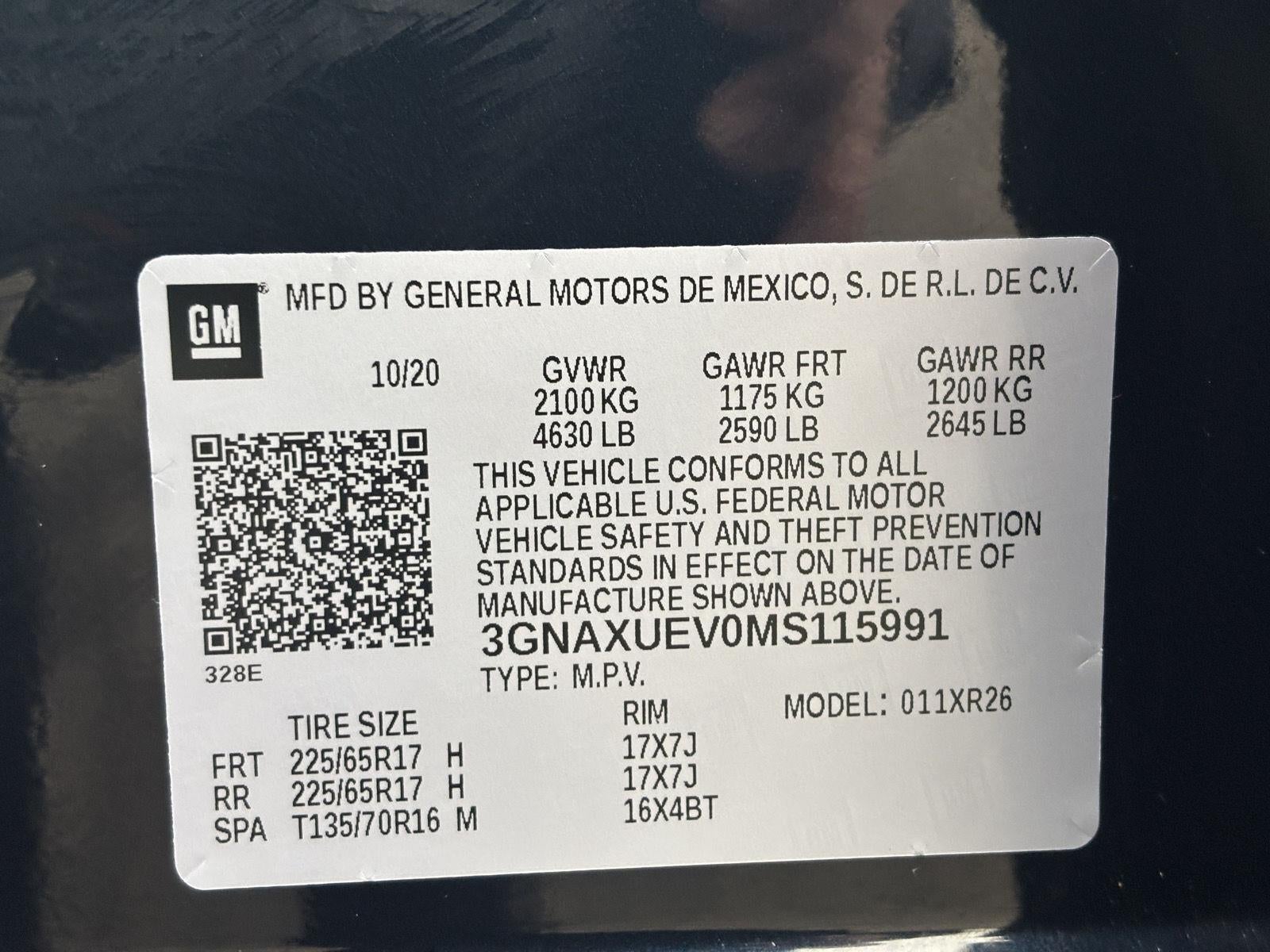 2021 Chevrolet Equinox LT