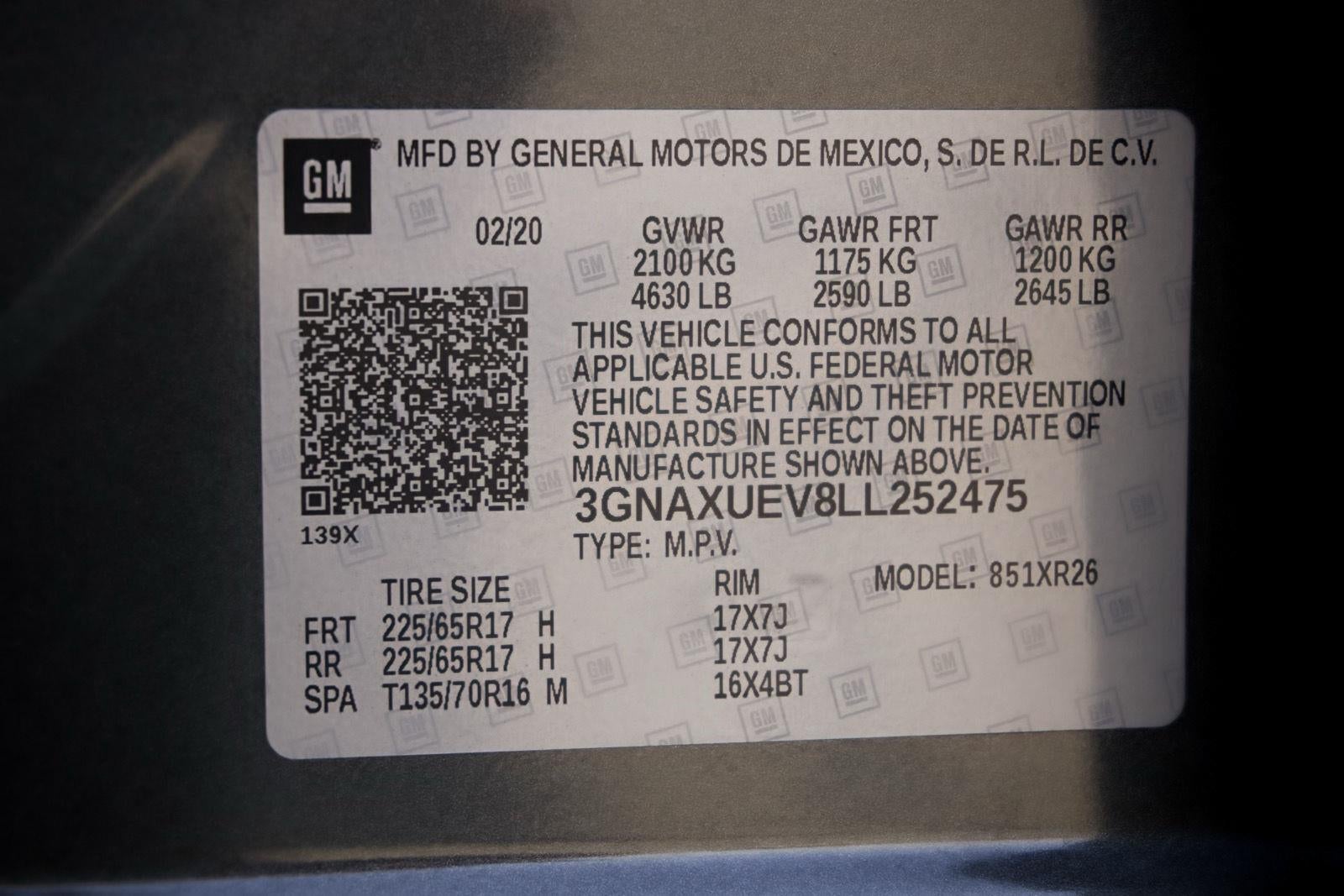 2020 Chevrolet Equinox LT