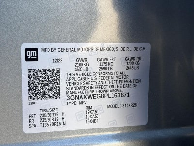 2023 Chevrolet Equinox RS