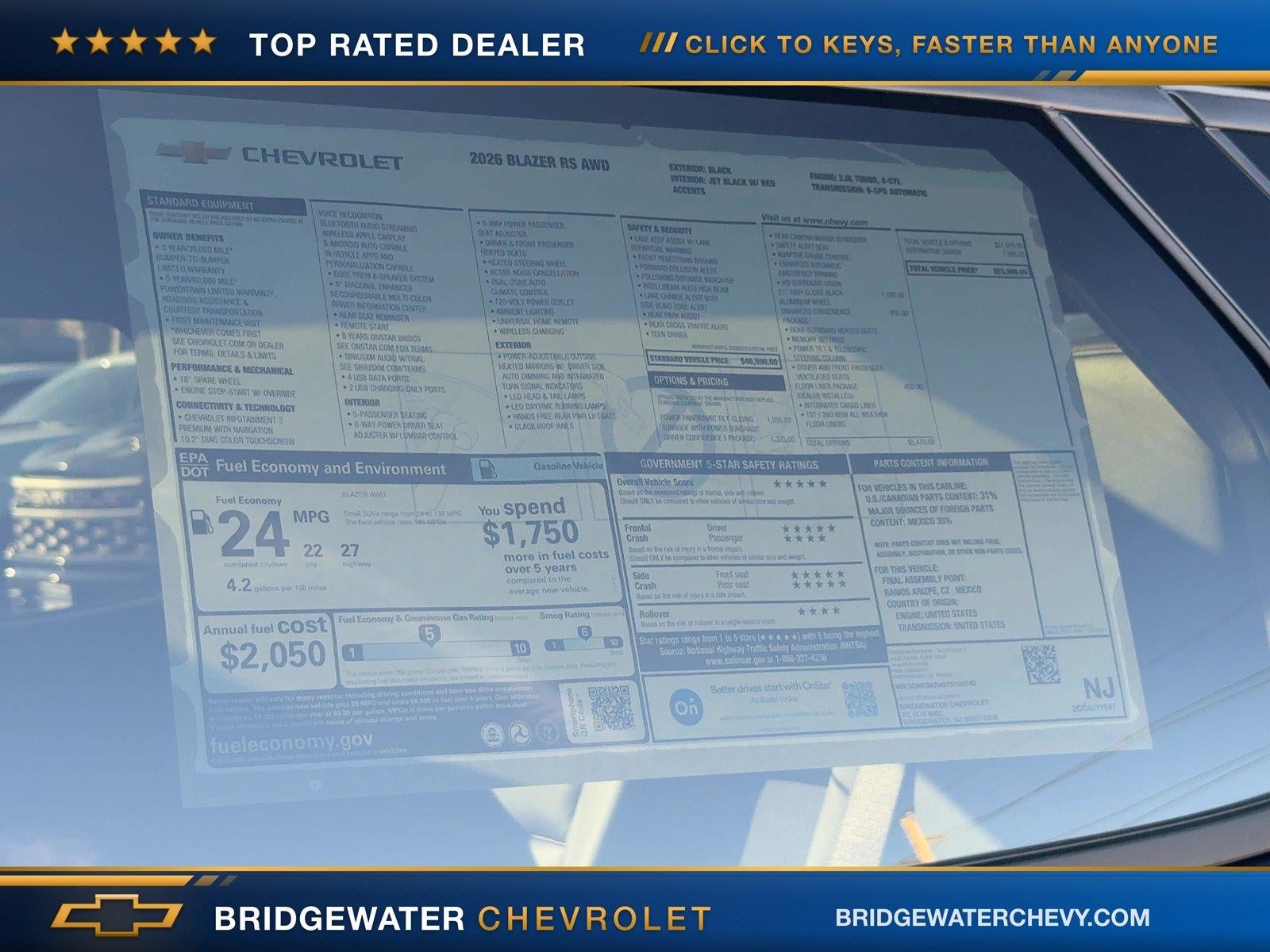 2026 Chevrolet Blazer RS - Photo 14