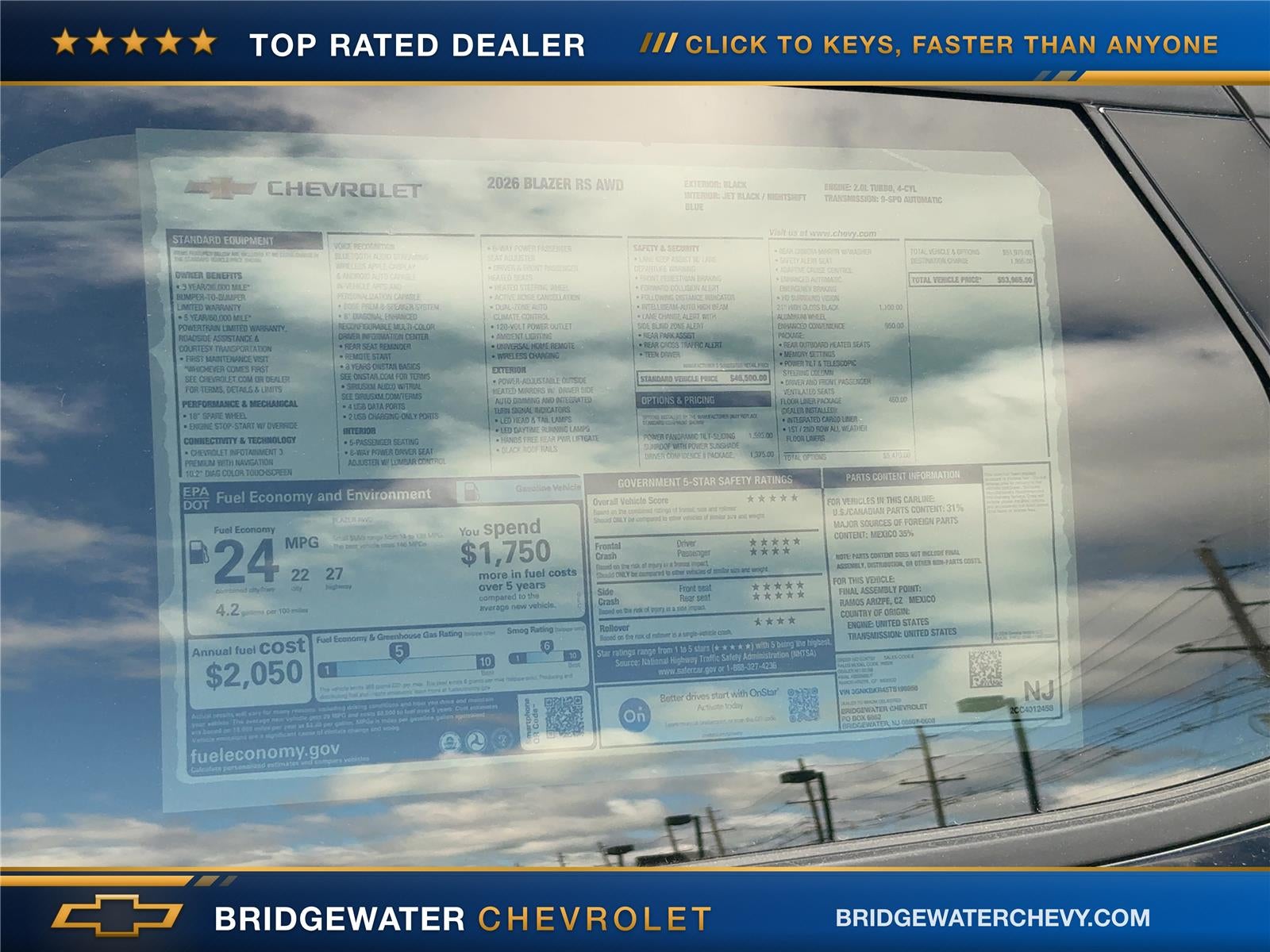 2026 Chevrolet Blazer RS