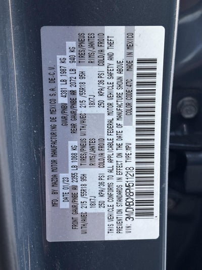 2023 Mazda Mazda CX-30 2.5 S Carbon Edition