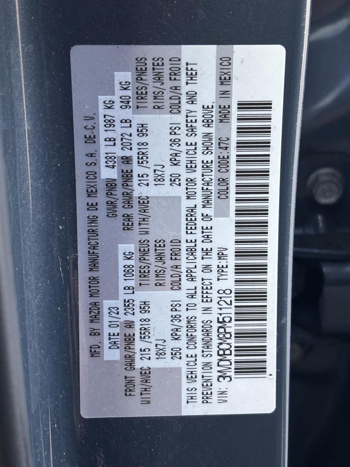 2023 Mazda Mazda CX-30 2.5 S Carbon Edition