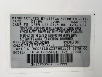 2024 Nissan Kicks SR Xtronic CVT