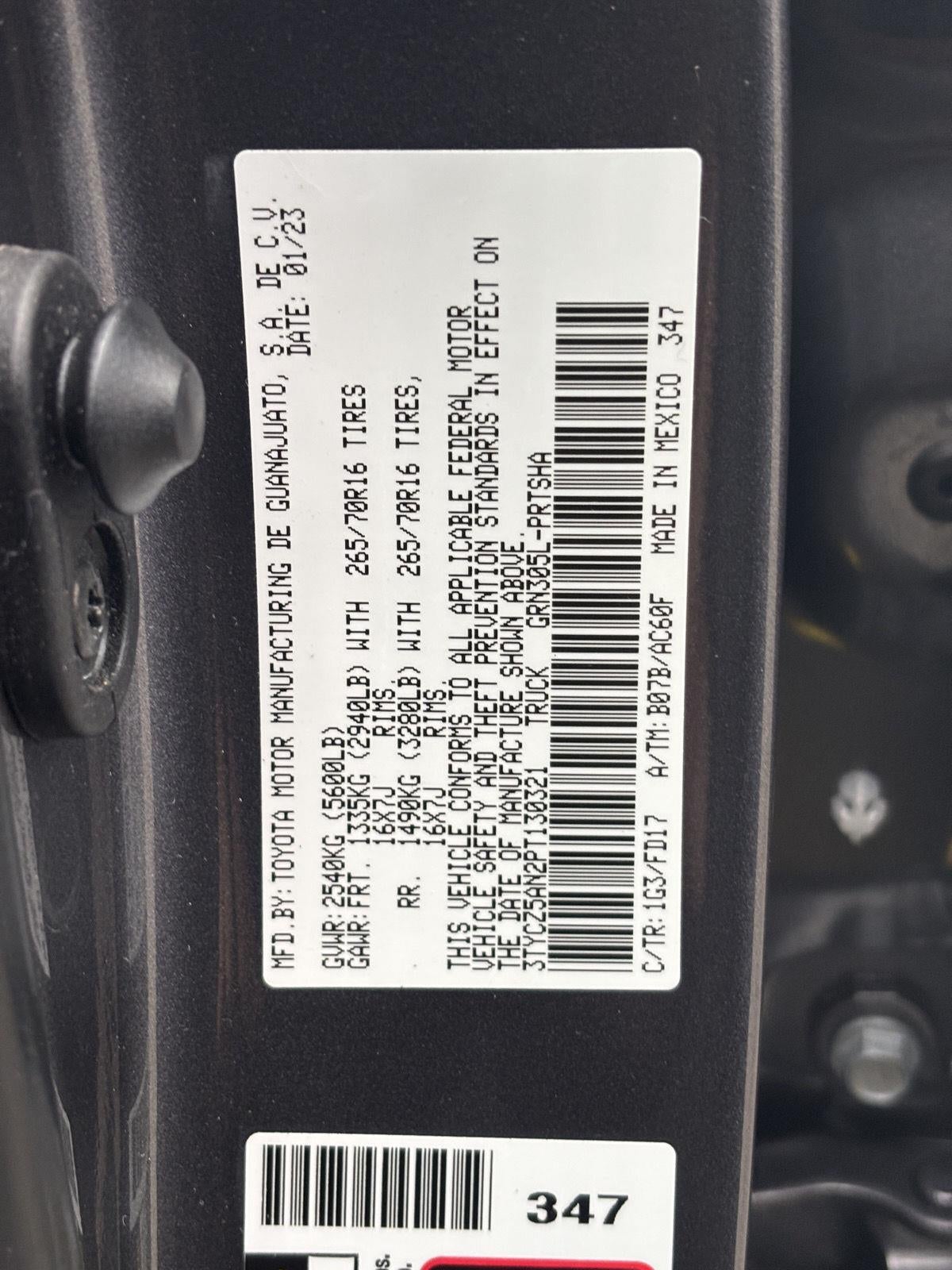 2023 Toyota Tacoma TRD Off Road