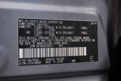 2019 Toyota RAV4 LE