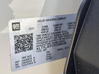 2026 Chevrolet Trax 2RS