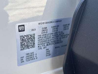 2026 Chevrolet Trax 2RS