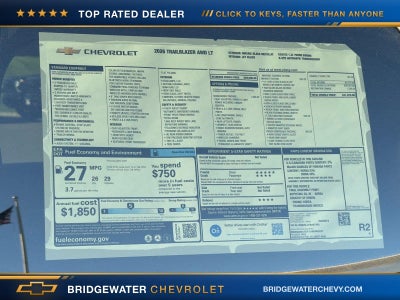 2026 Chevrolet Trailblazer LT
