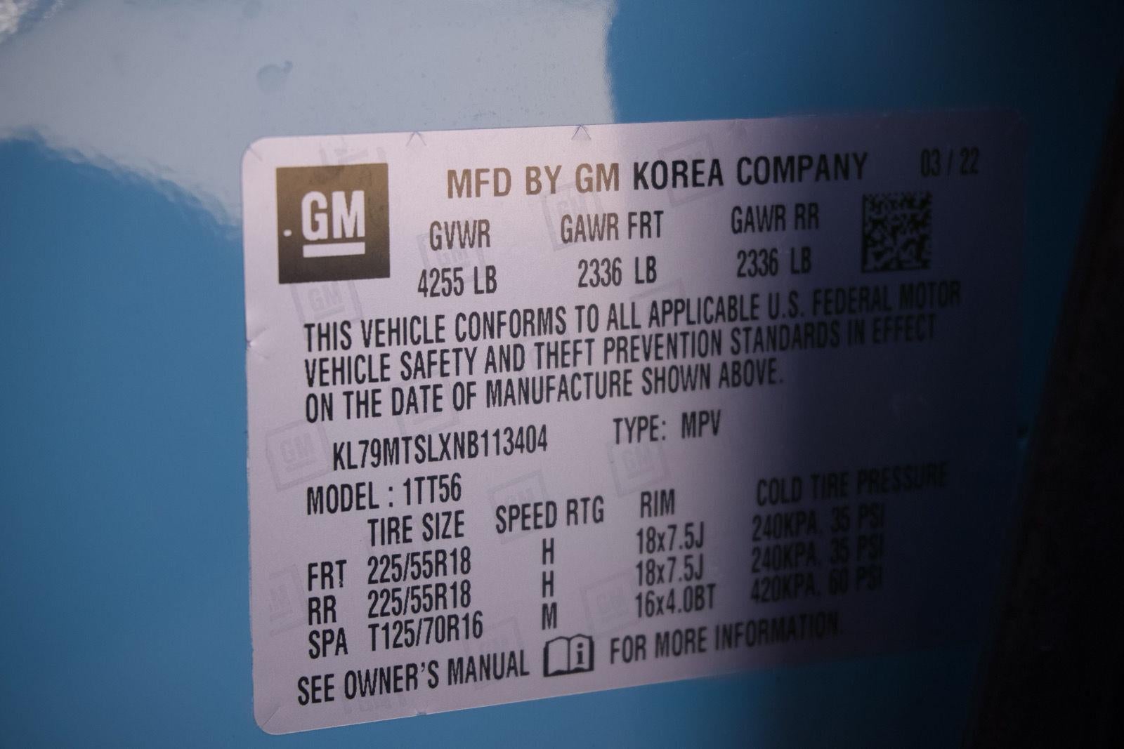 2022 Chevrolet Trailblazer RS