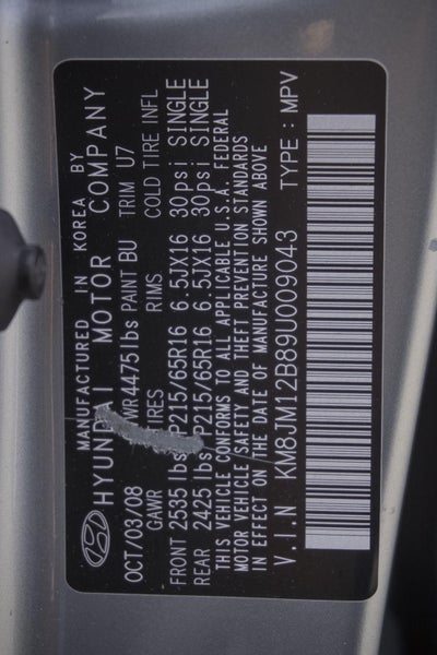 2009 Hyundai Tucson GLS