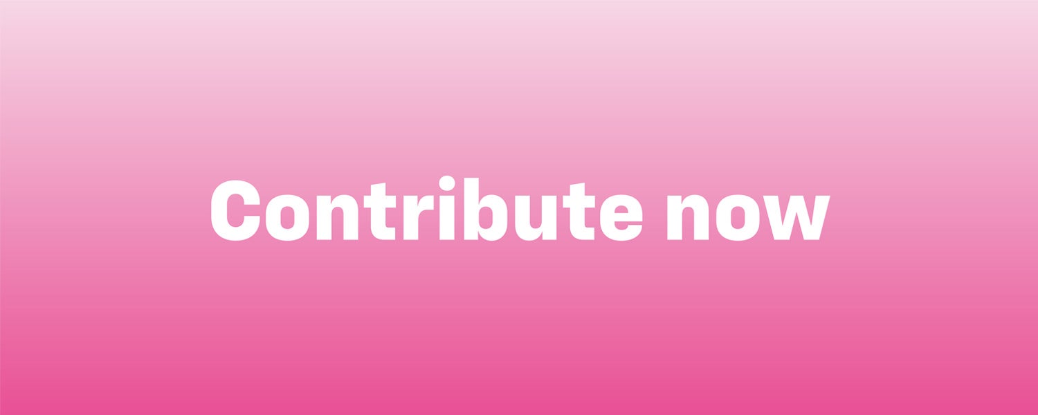 Contribute now logo | Chevrolet Making Strides Against Breast Cancer