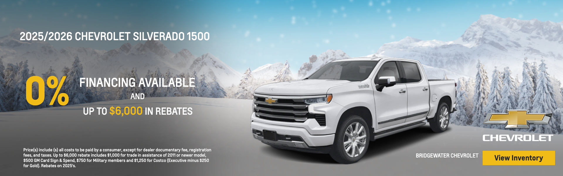 25/26 SILVERADO 1500